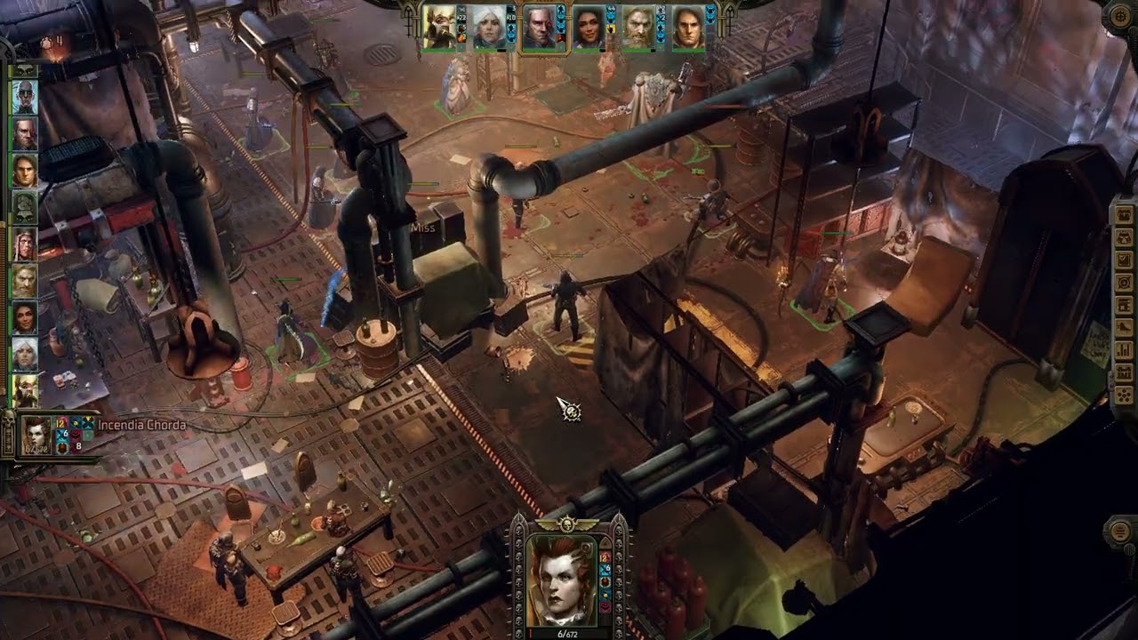 Warhammer 40,000: Rogue Trader - Defeating Incendia Chorda in Footfall
