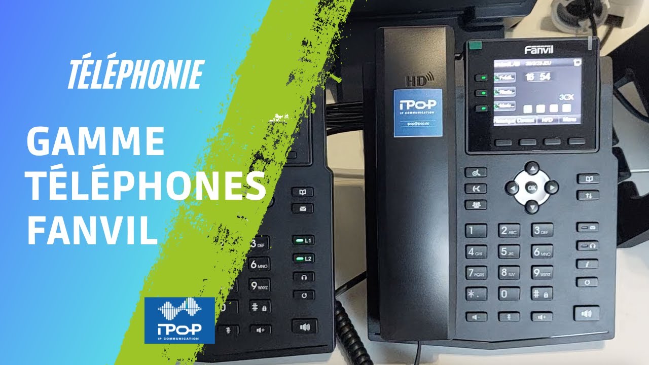 Téléphonie IP - Téléphones IP PoE FANVIL