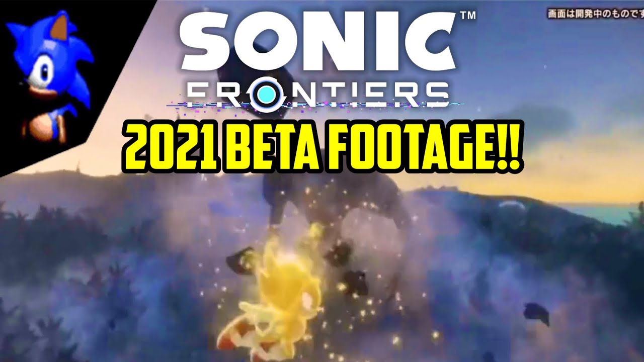 Sonic Frontiers: EARLY 2021 BETA Kronos Island FOOTAGE!!