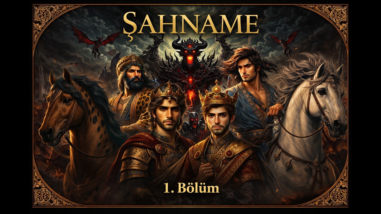 Şahname B&ouml;l&uuml;m 1: İlk H&uuml;k&uuml;mdarlar - Keyumers, Hoşeng ve Tahmures | Destan Atlası