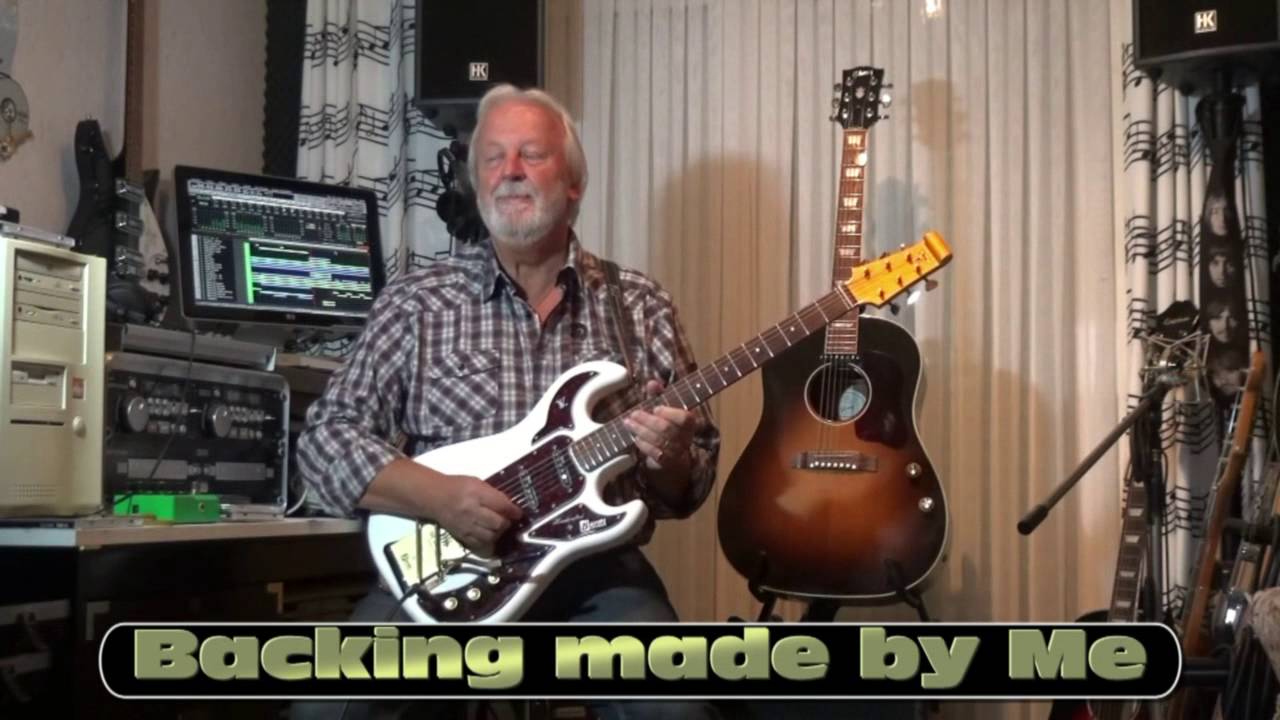 Tu t'en vas (Alain Barrière & Noëlle Cordier) / If You Go  (Barry & Eileen ) on guitar by Eric