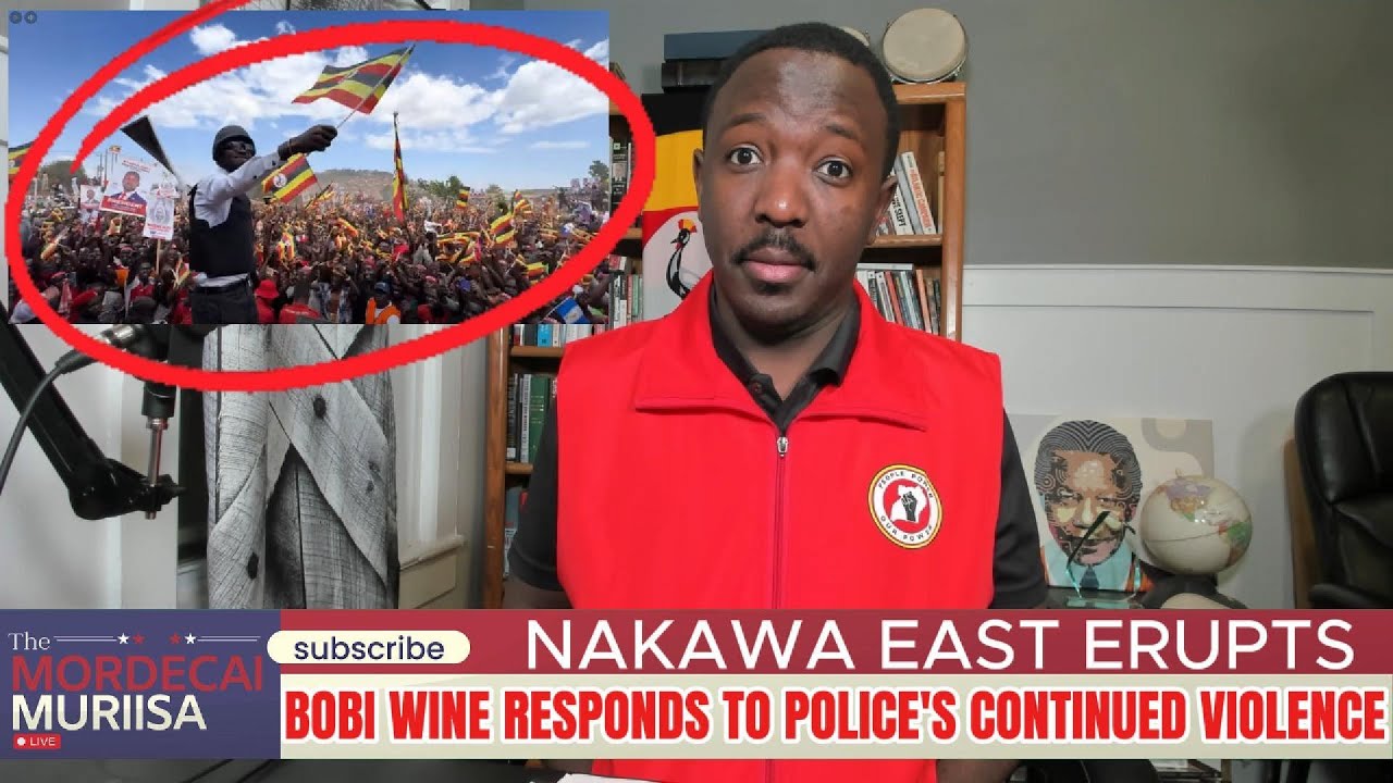 Nakawa East Erupts: Bobi Wine Responds to Police's Continued Violence.