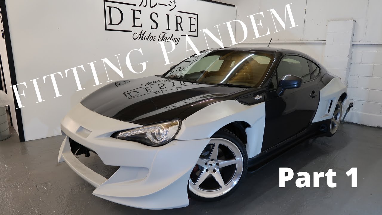 FITTING ROCKET BUNNY PANDEM ON A GT86 PART 1