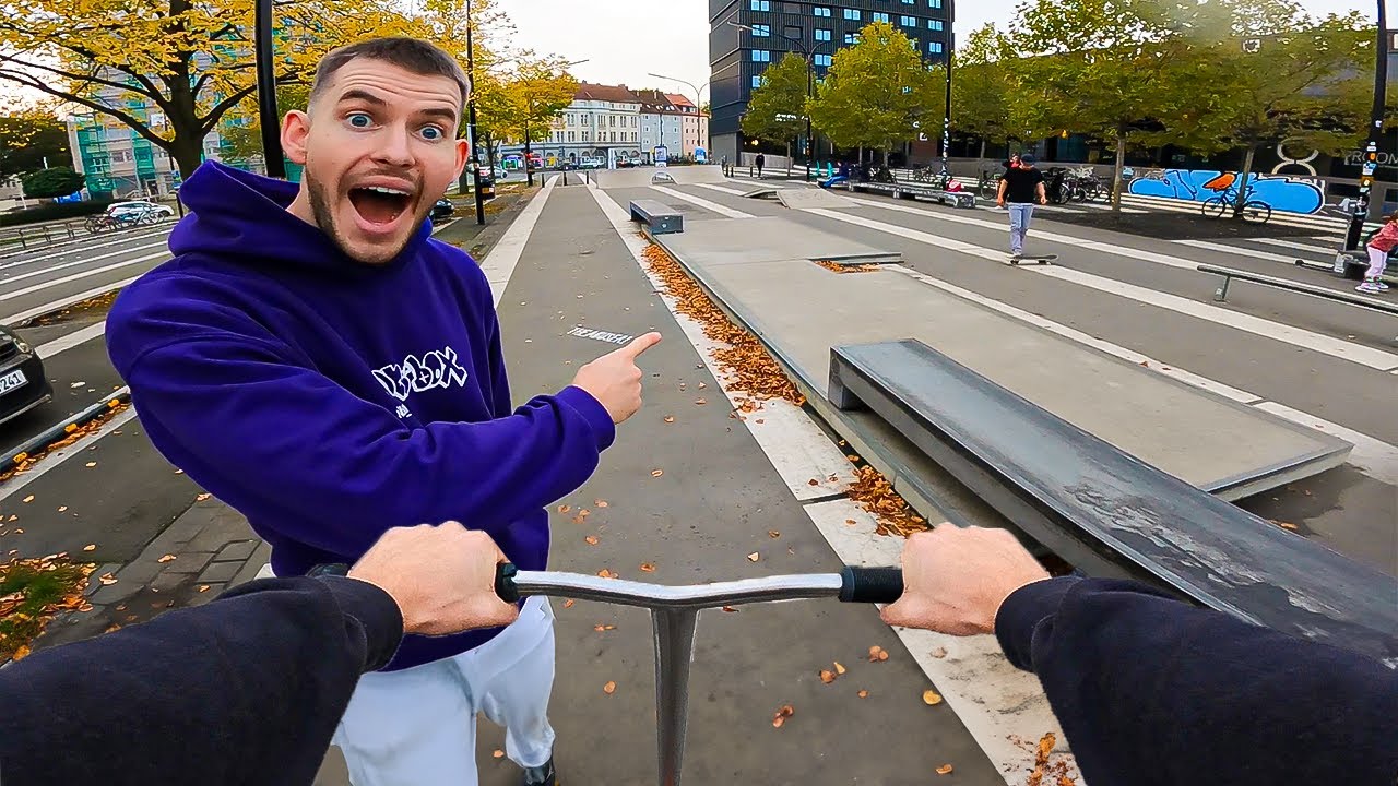 JAAY Callt mir Scooter Tricks im Skatepark!