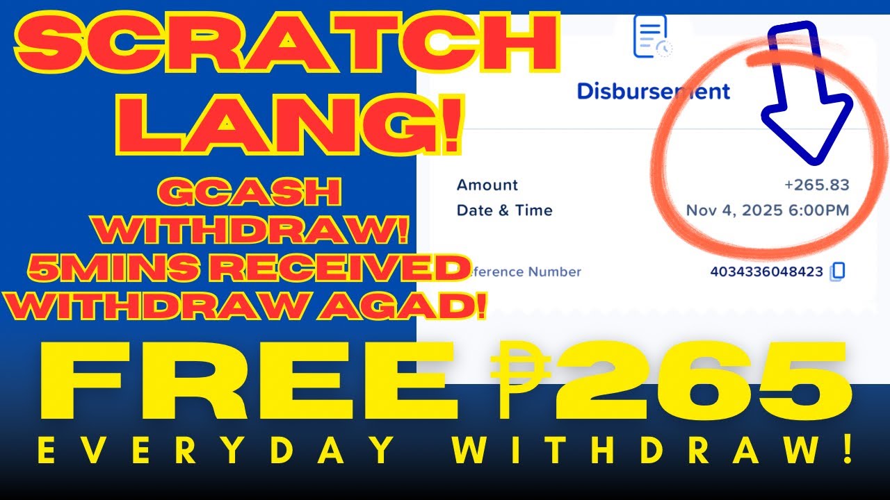 FREE ₱265 IN GCASH BY SCRATCHING CARD ONLINE | FREE AND NO DEPOSIT NEEDED | TIPS/TRICKS IN GCASH!