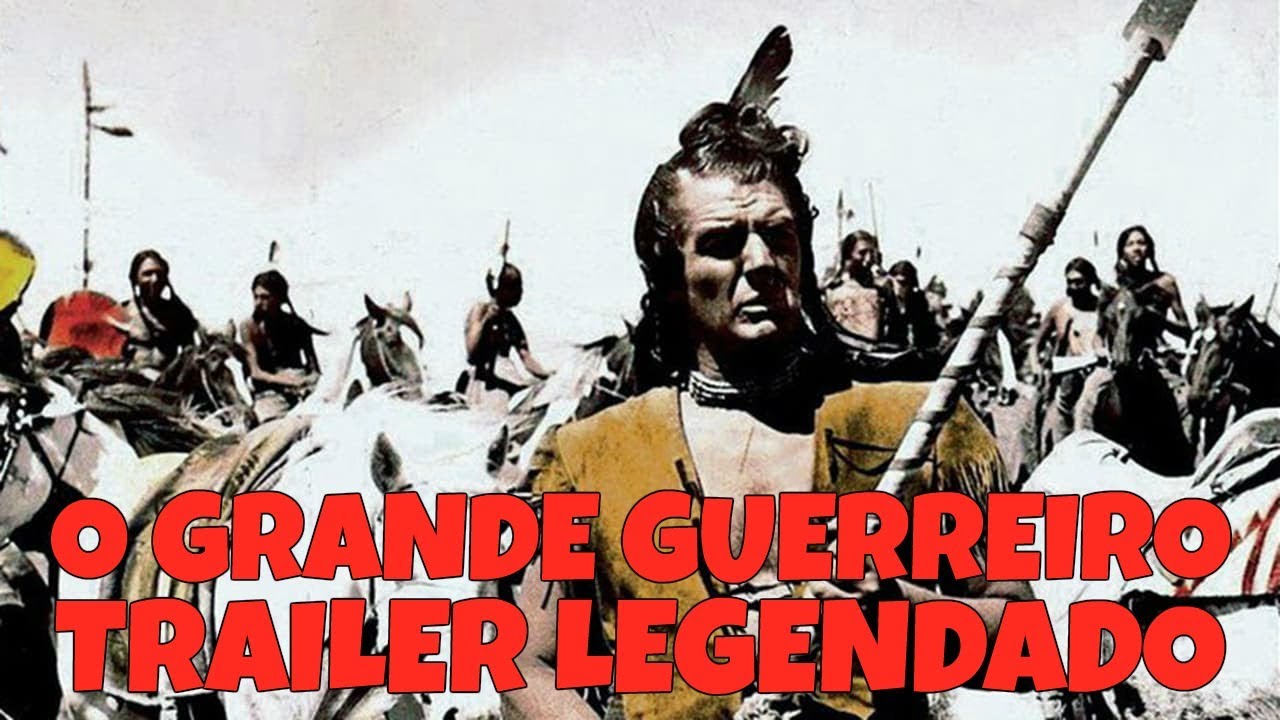 O GRANDE GUERREIRO (CHIEF CRAZY HORSE) 1955 - TRAILER DE CINEMA LEGENDADO