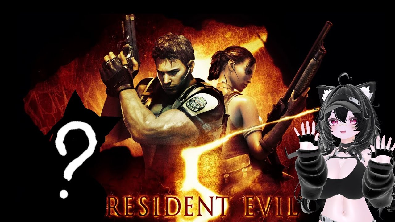 【 #biohazard5 】【#バイオハザード5】 私の鬼教官とバイオコラボ！生存本能に身を任せて逃げまくる