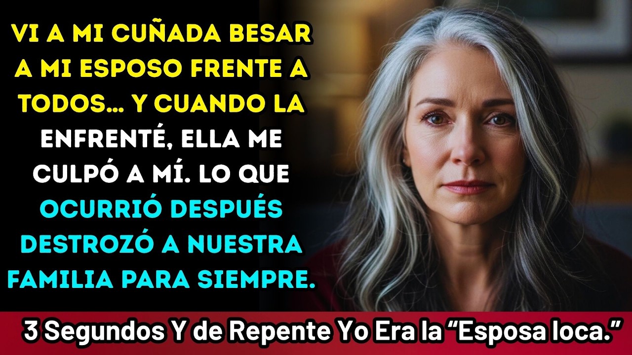 Mi cuñada besó a mi esposo en el evento y luego me culpó a mí por ello. #womenstory #spanishstory