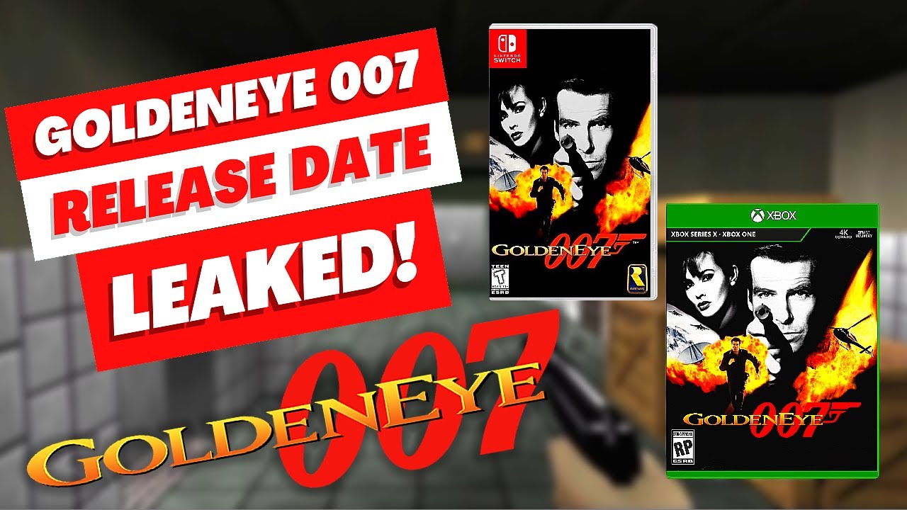 GoldenEye 007 Release Date LEAK Gameplay Nintendo Switch XBOX Game Pass News