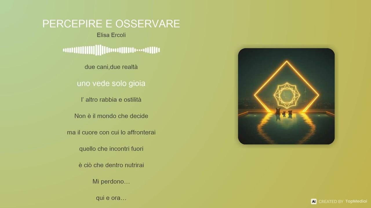 PERCEPIRE E OSSERVARE