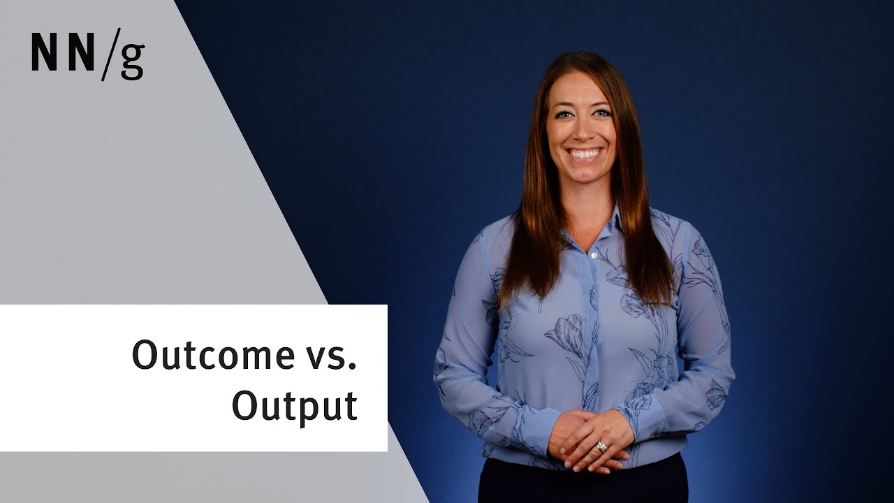 Outcomes Over Outputs