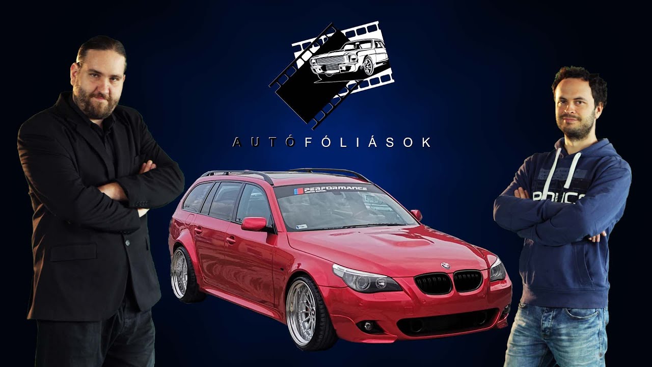 BMW E61 TURNING gyöngyház piros autófóliázás | 2020 AMTS vörös edition? | Hogyan készült