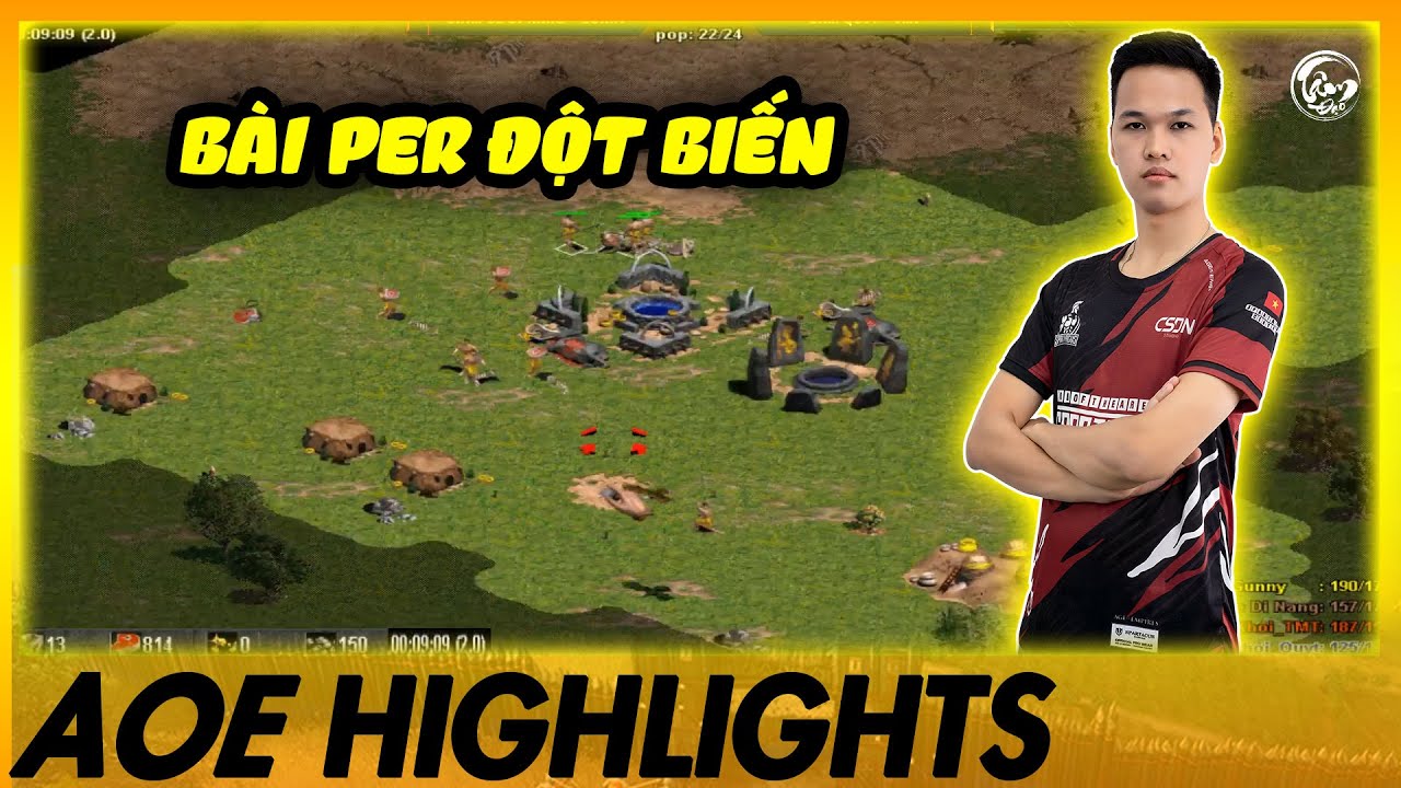 BÀI PER VỪA KHỎE VỪA ĐỘT BIẾN - Sparta OneHit đối thủ!!! | AoE Highlights