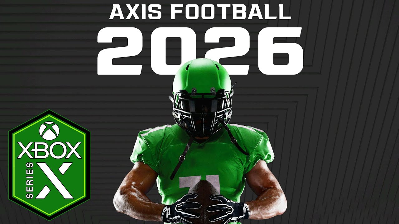 Axis Football 2026 Xbox Series X Gameplay Review
