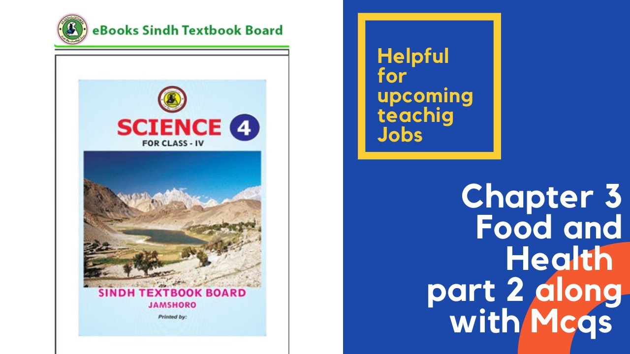 chapter 3 food and health mcqs class 4 Science