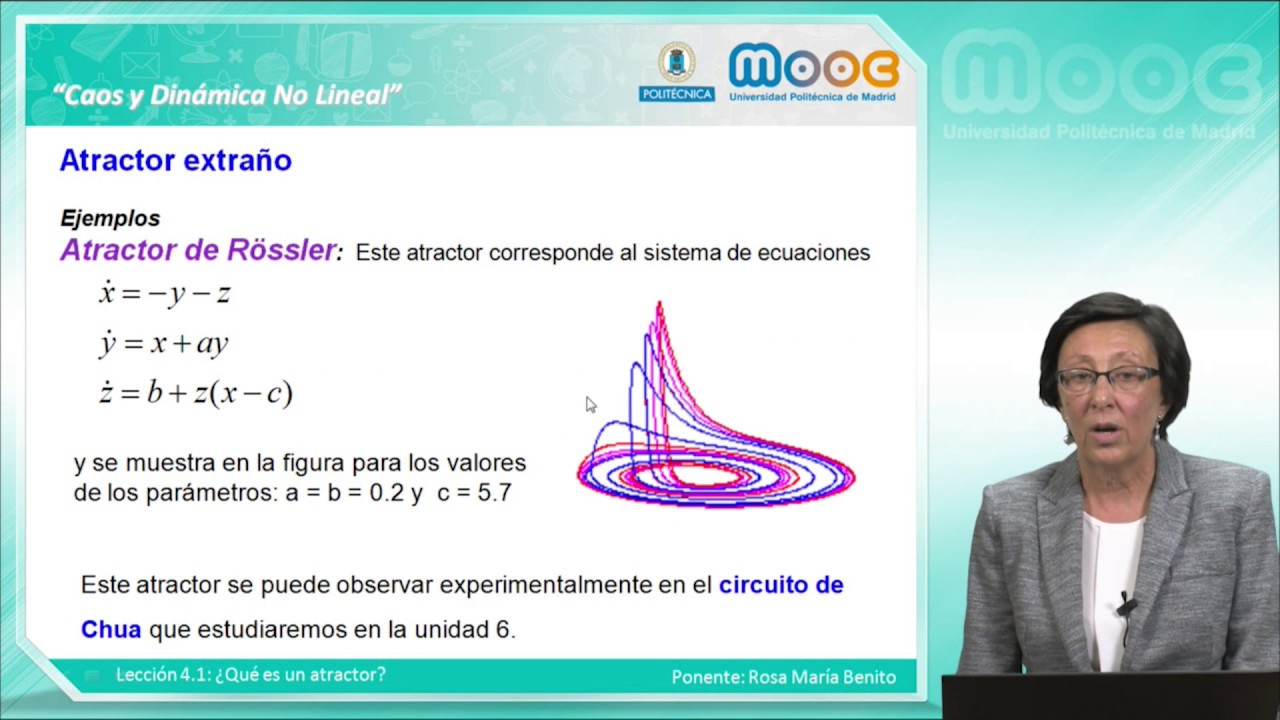 MOOC Caos 4.1: &iquest;Qu&eacute; es un Atractor?
