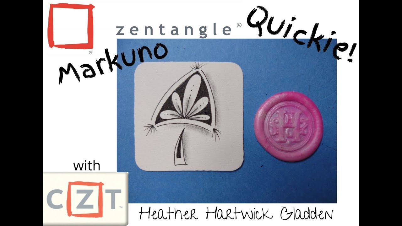 Zentangle® Quickie: Markuno