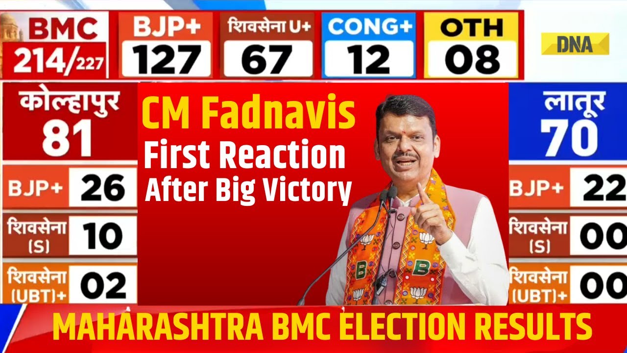 BMC Result: Maharashtra CM Devendra Fadnavis Reacts On Mahayuti's Victory I BMC Election Results