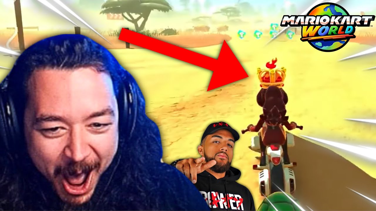 This Is What PERFECT Racing Looks Like! MARIO KART WORLD W/ SeeReax DotoDoya & Friends