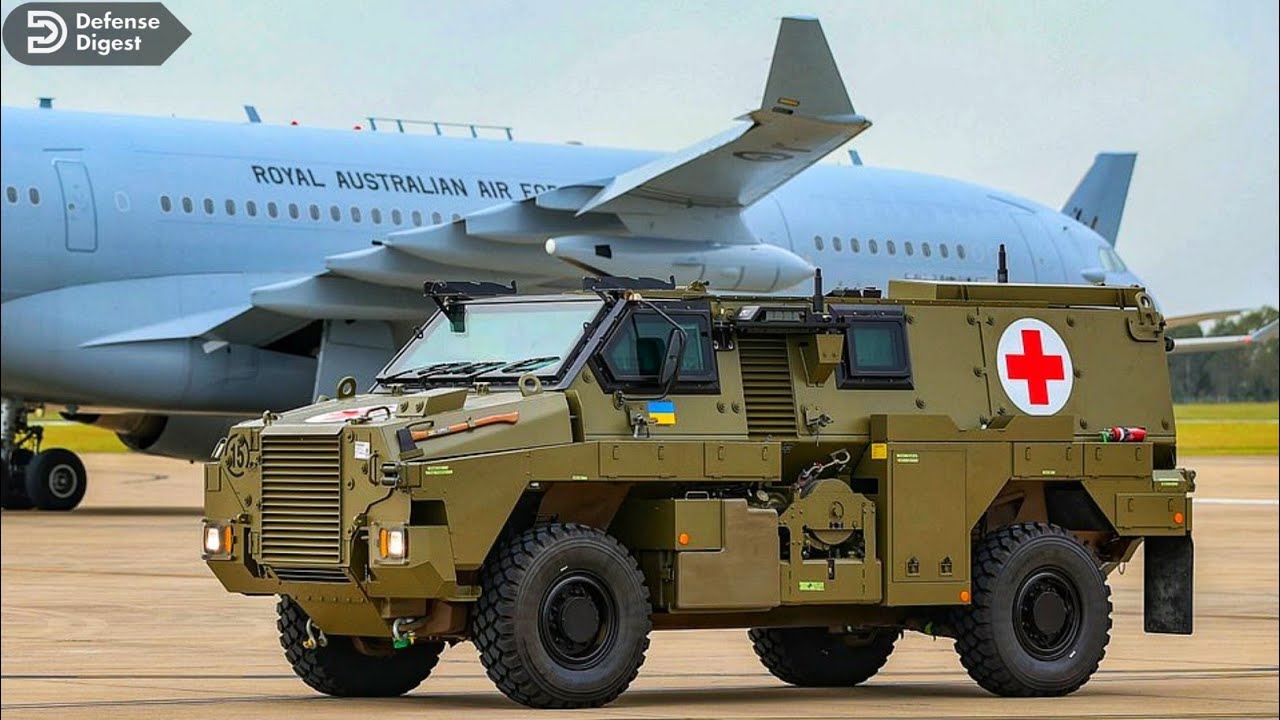 Australia sends 20 Bushmaster combat vehicles to Ukraine