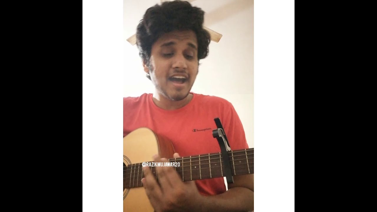 Rang Jo Lagyo Acoustic Cover By Razik Mujawar