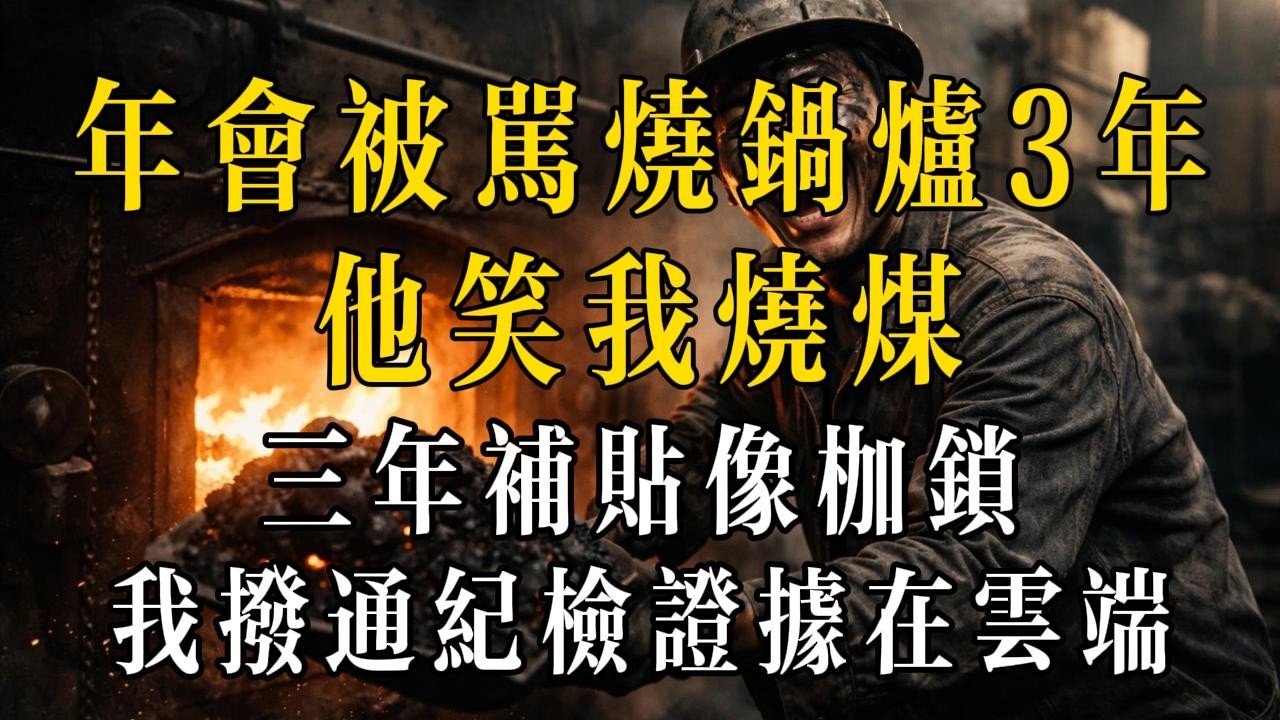 年會当众恥笑我燒鍋爐三年，補貼如枷鎖，我一通電話打給紀檢，證據全在雲端