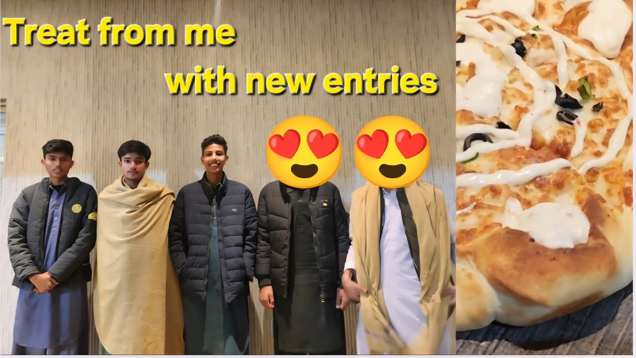 Pizza treat from me/ and two new entries 😁🥰