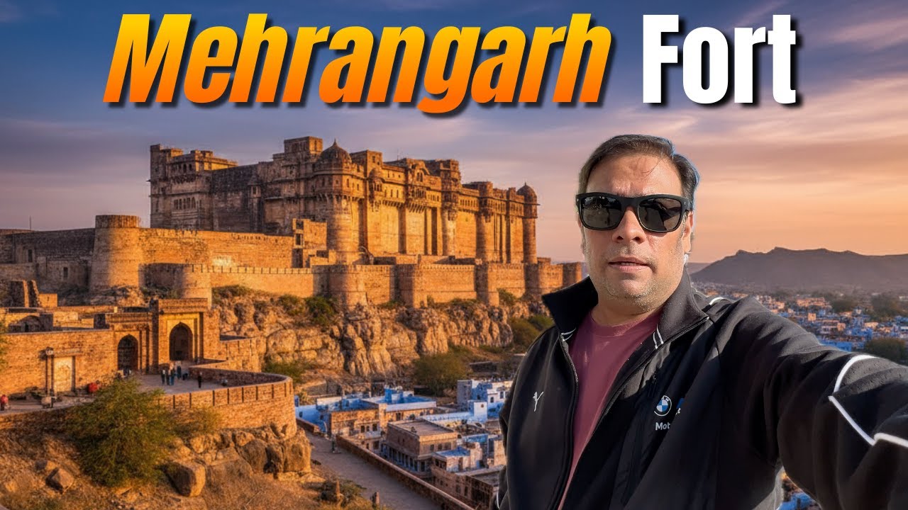 EP-2 | Mehrangarh Fort Jodhpur Tour 🏰 | Rajasthan Travel Vlog | @DriveWithDeepak27​