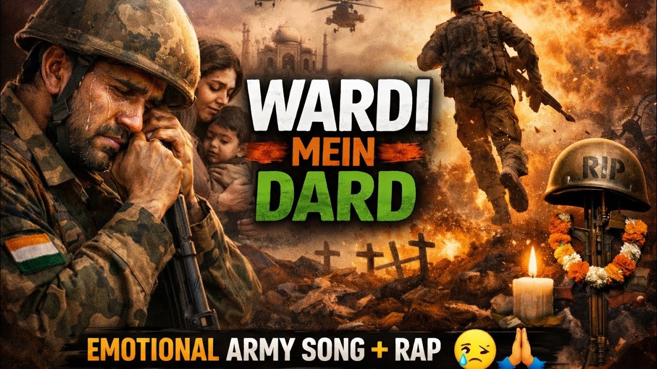 Soldier Life Reality | Wardi Mein Dard | Sad Army Rap Song 2026 🇮🇳 