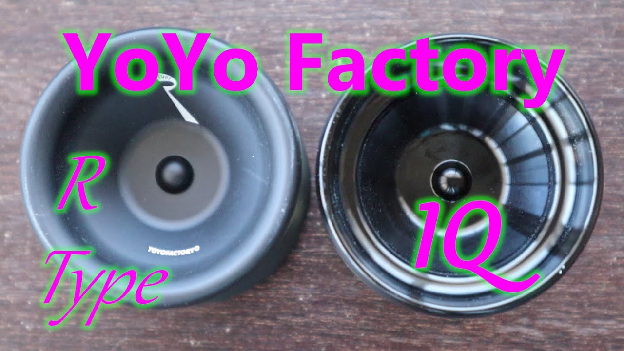 YoYoFactory IQ and R Type Hard Mode Unboxing ASMR