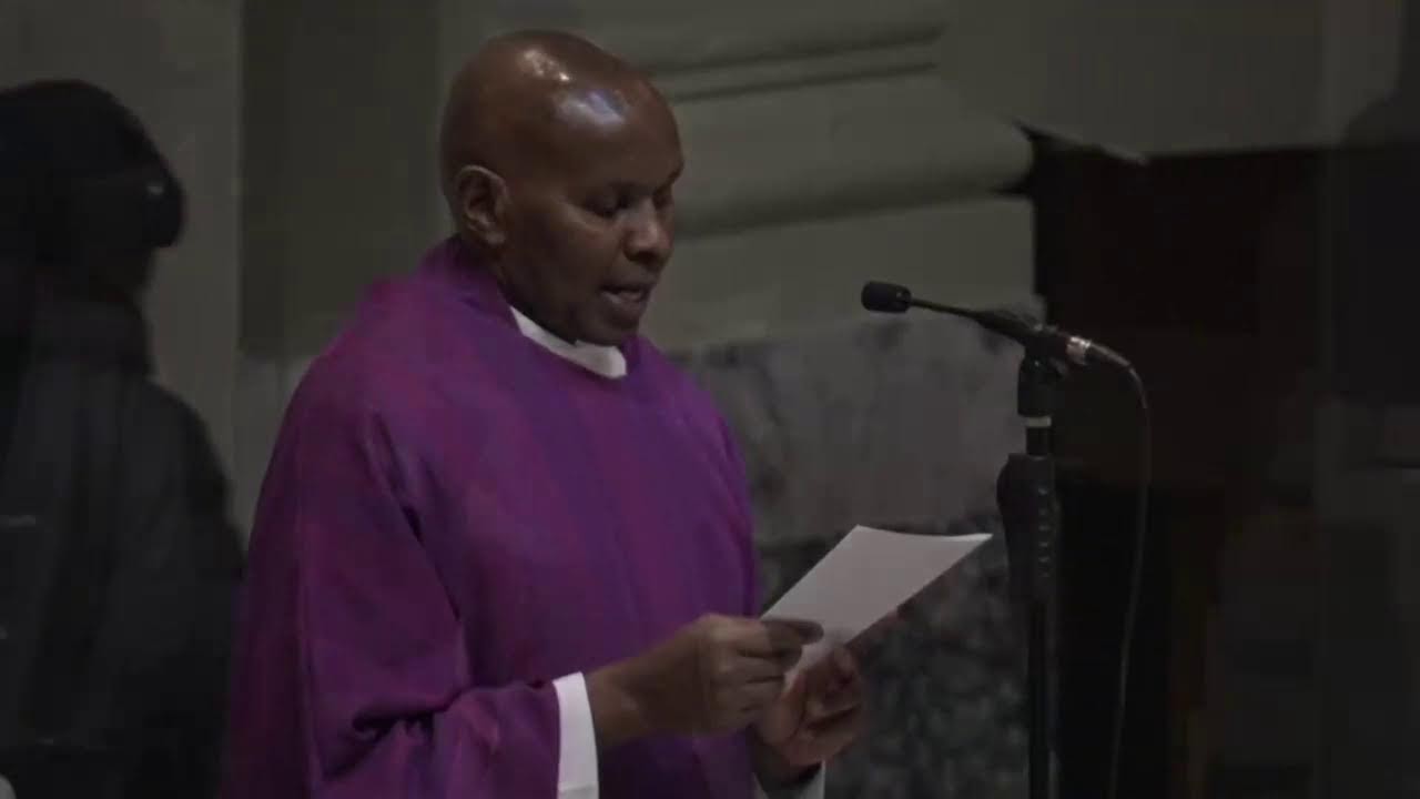 Catholic Sunday Morning Mass at St. James Cathedral, Seattle