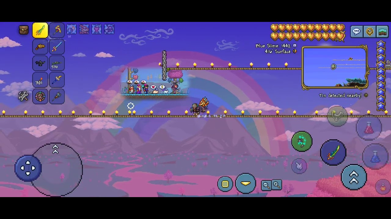 Terraria classic mode The End