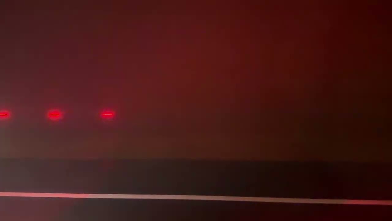 Nighttime takeoff from Oslo Airport
