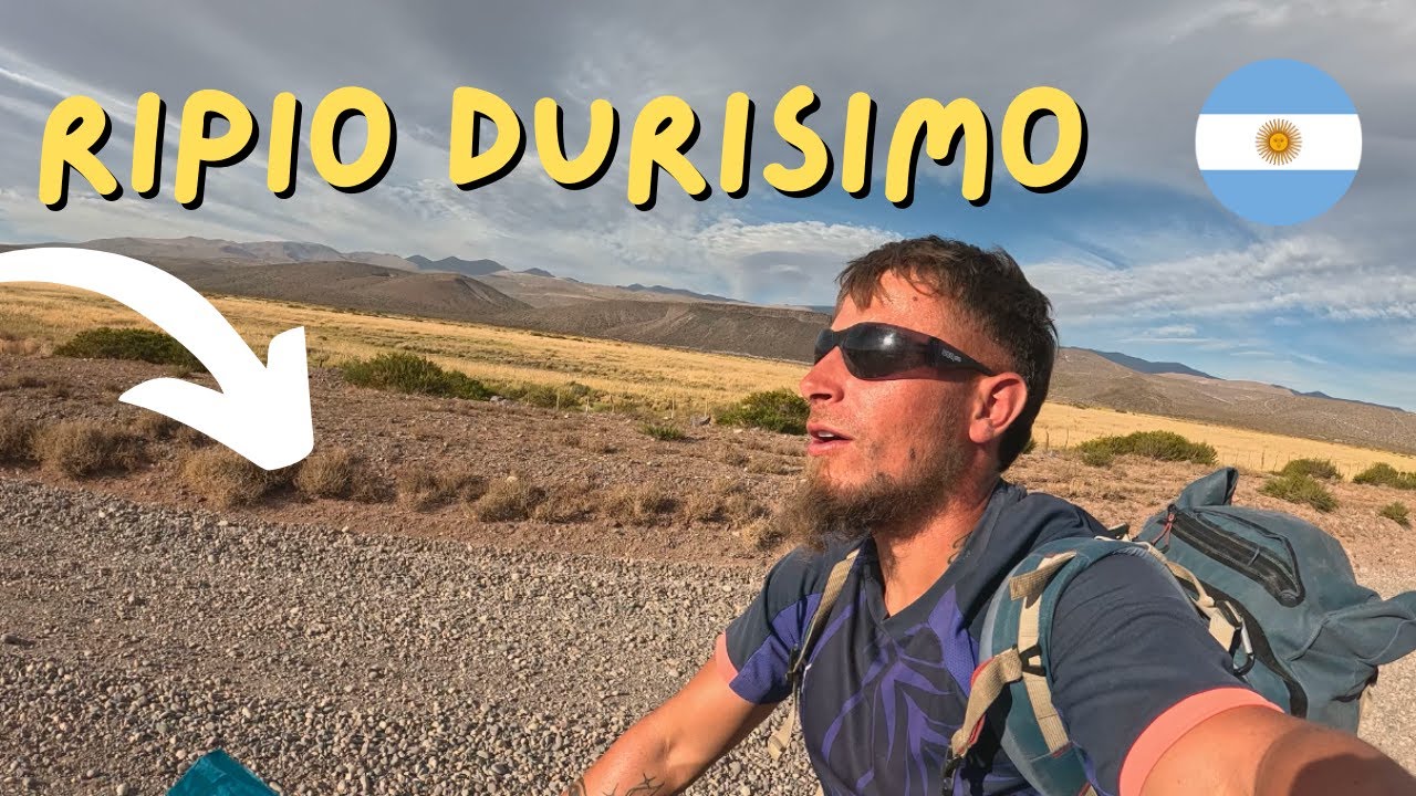Recorrí uno de los Tramos más Duros de la Ruta 40 en Bici