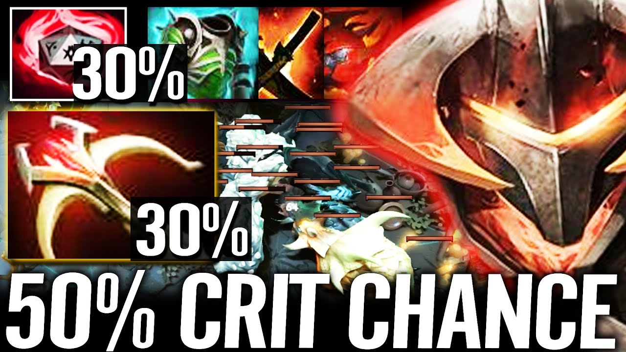 🔥 50% Crit Chance 225% DMG - Chaos Knight Daedalus WTF IMBA Build Cancer ILLusion Carry Dota 2 Pro