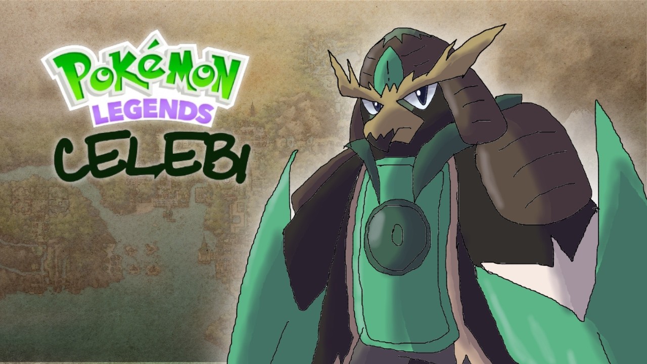 TRIO INICiAL para Um legends de JOHTO (Pokémon legends Celebi EP.1)