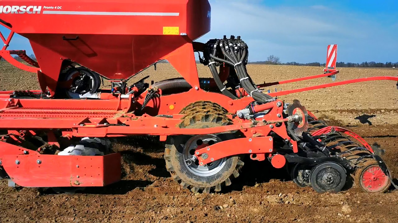 Pokaz Ciągnika Massey Ferguson 7722 S D6 + Horsch Pronto 4 DC