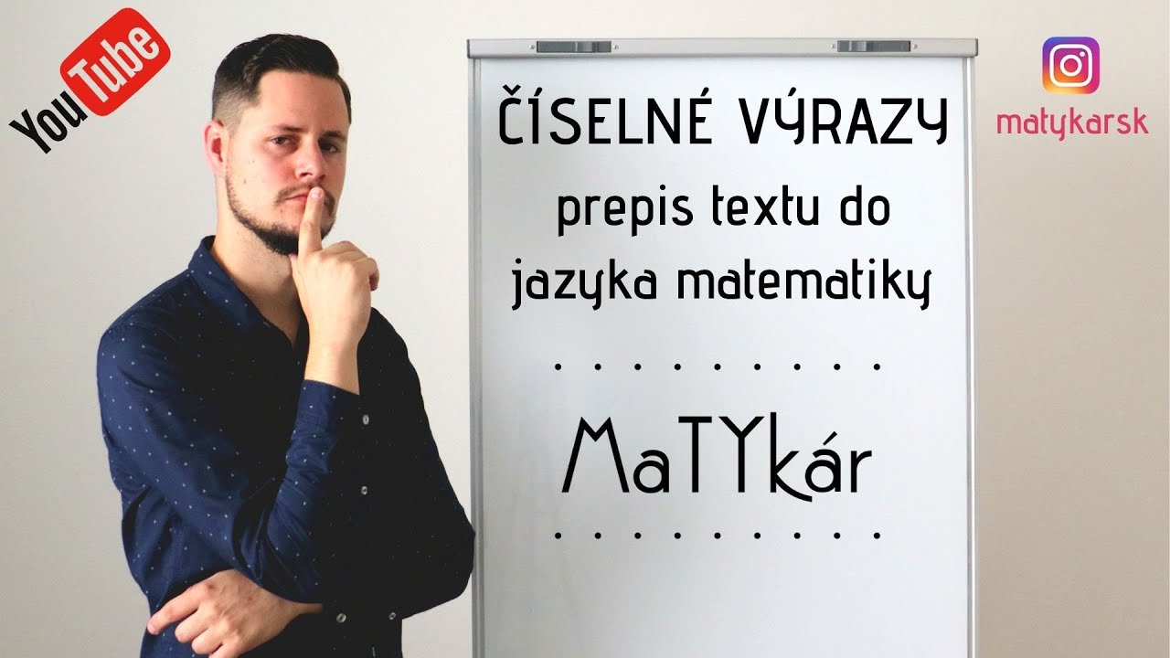 ČÍSELNÉ VÝRAZY - zápis | riešenie príkladov