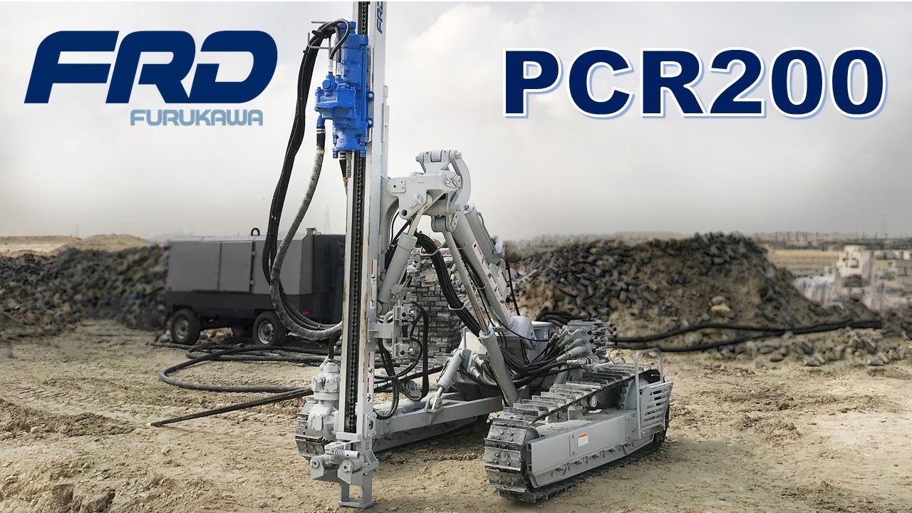 【FRD】Pneumatic Crawler Drill PCR200