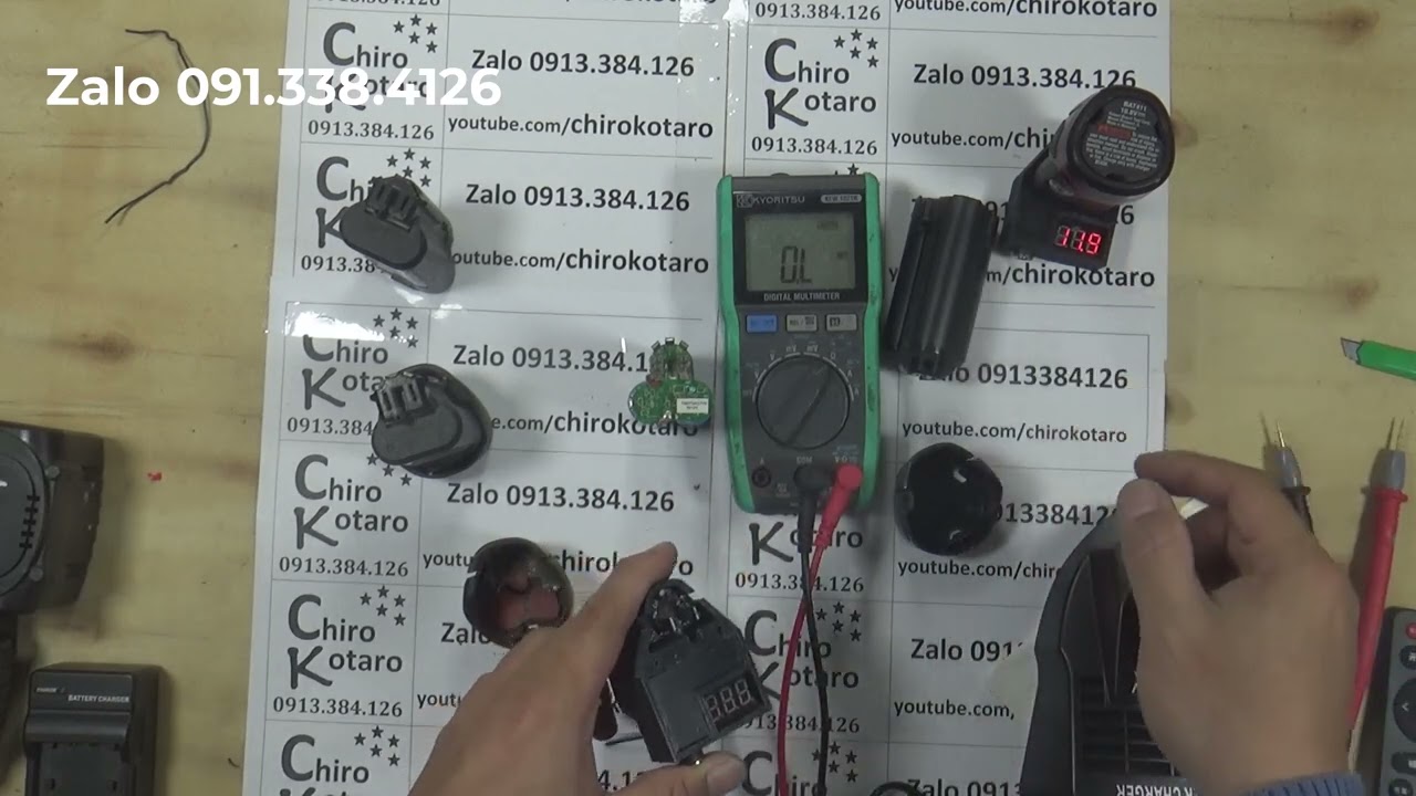 [Chiro Kotaro] Mạch bảo vệ pin Bosch 10.8V 12V Li-ion có bảo vệ pin?