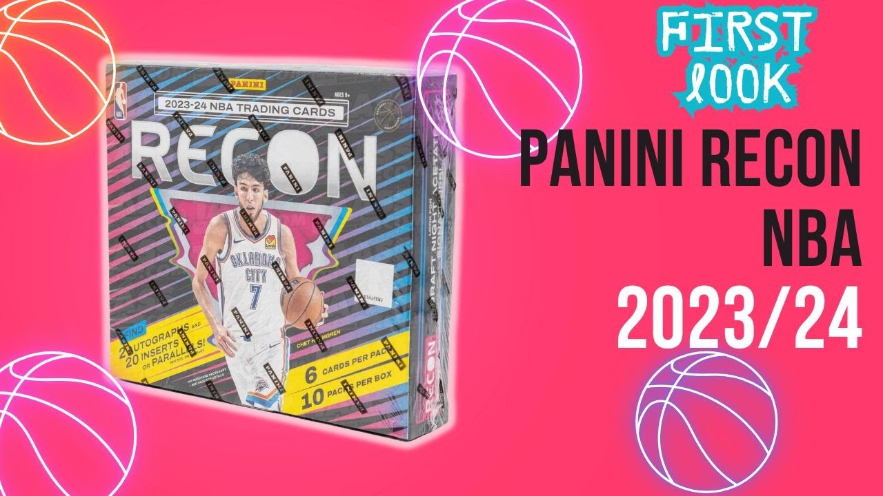 First Look - 2023/24 Panini Recon Basketball NBA Hobby Box