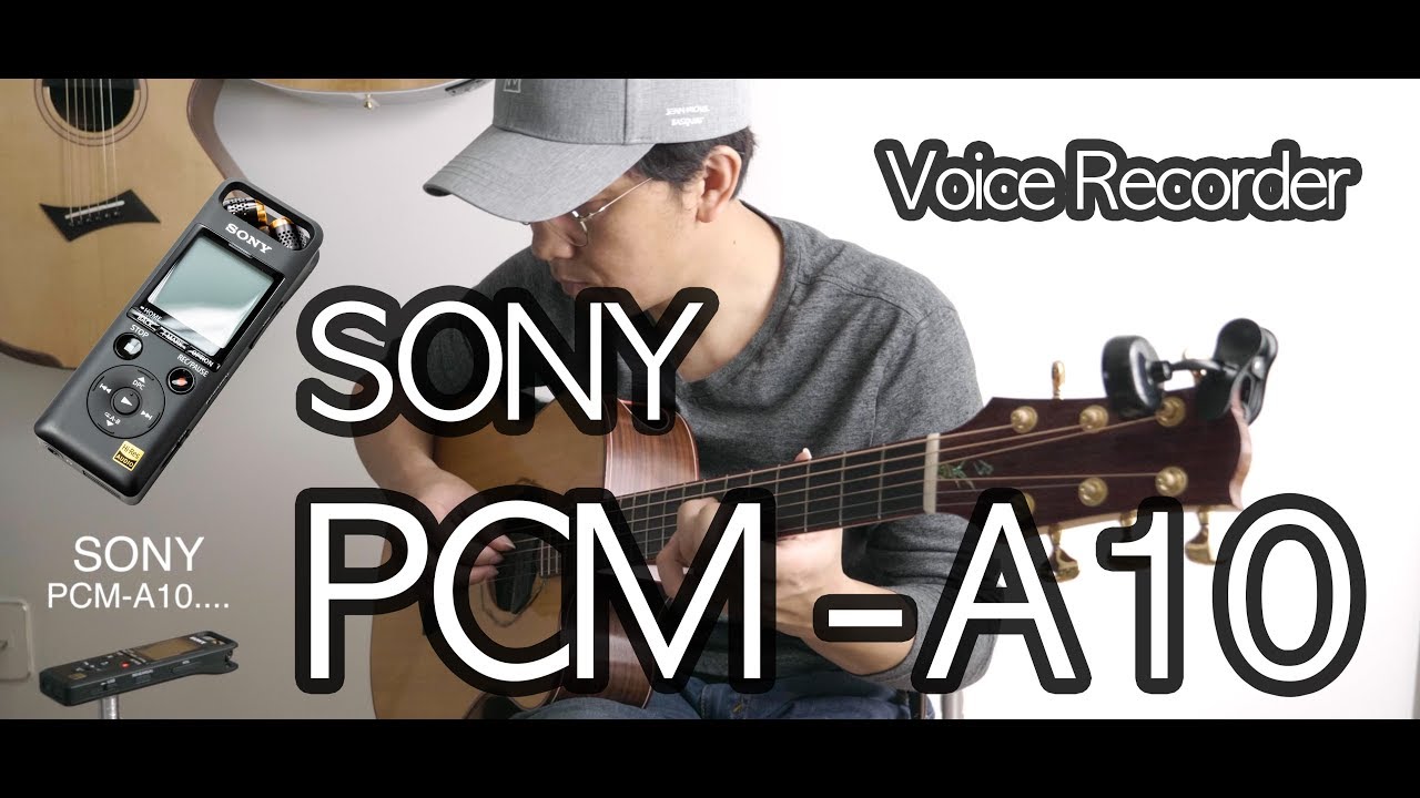 SONY PCM-A10 Voice Recorder Review  (for Youtuber)