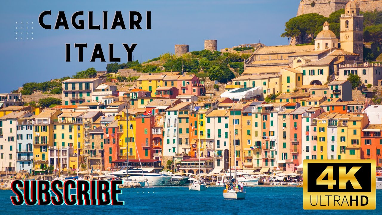 Cagliari amazing 4k drone footage ( italy )
