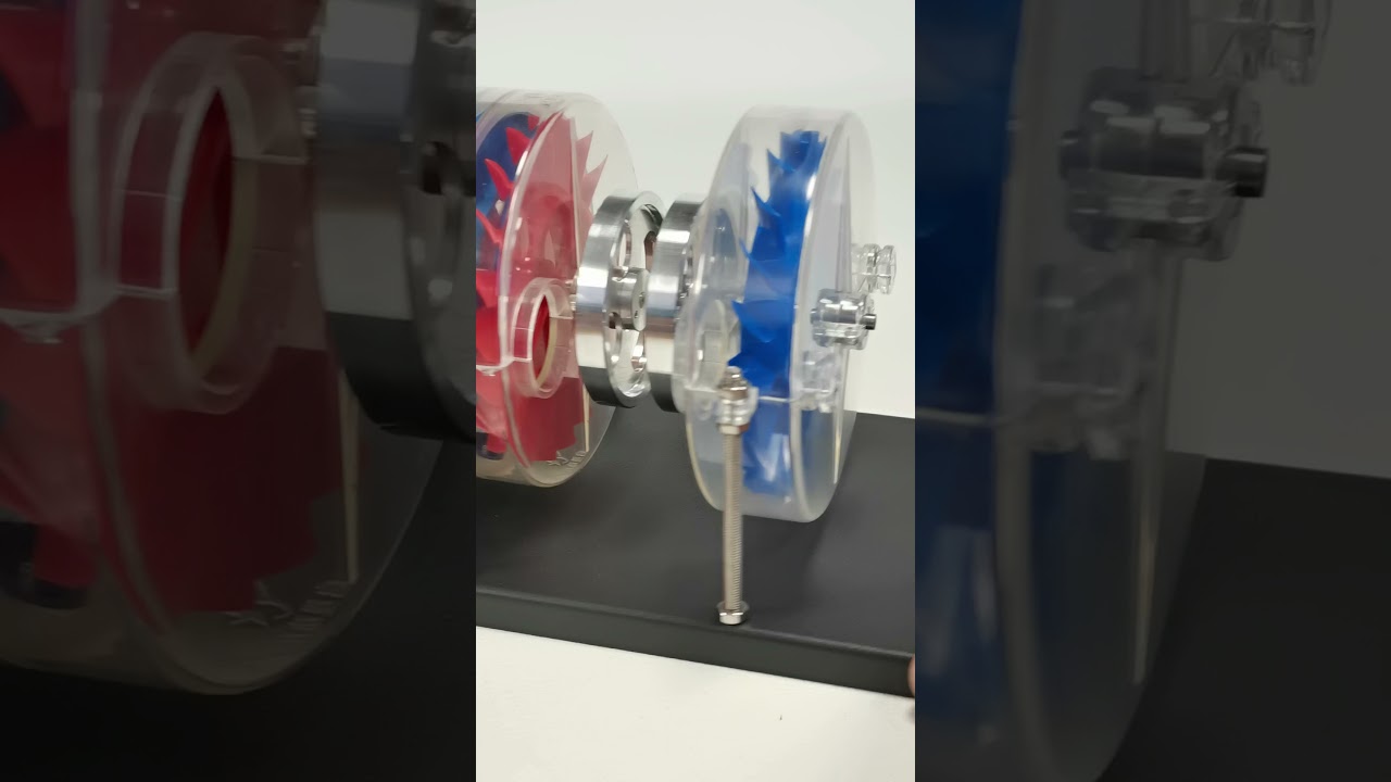 Steam turbine model #hotairengine