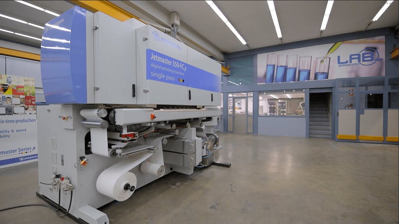 Jetmaster 350-FC - Digital SinglePass printer roll to roll
