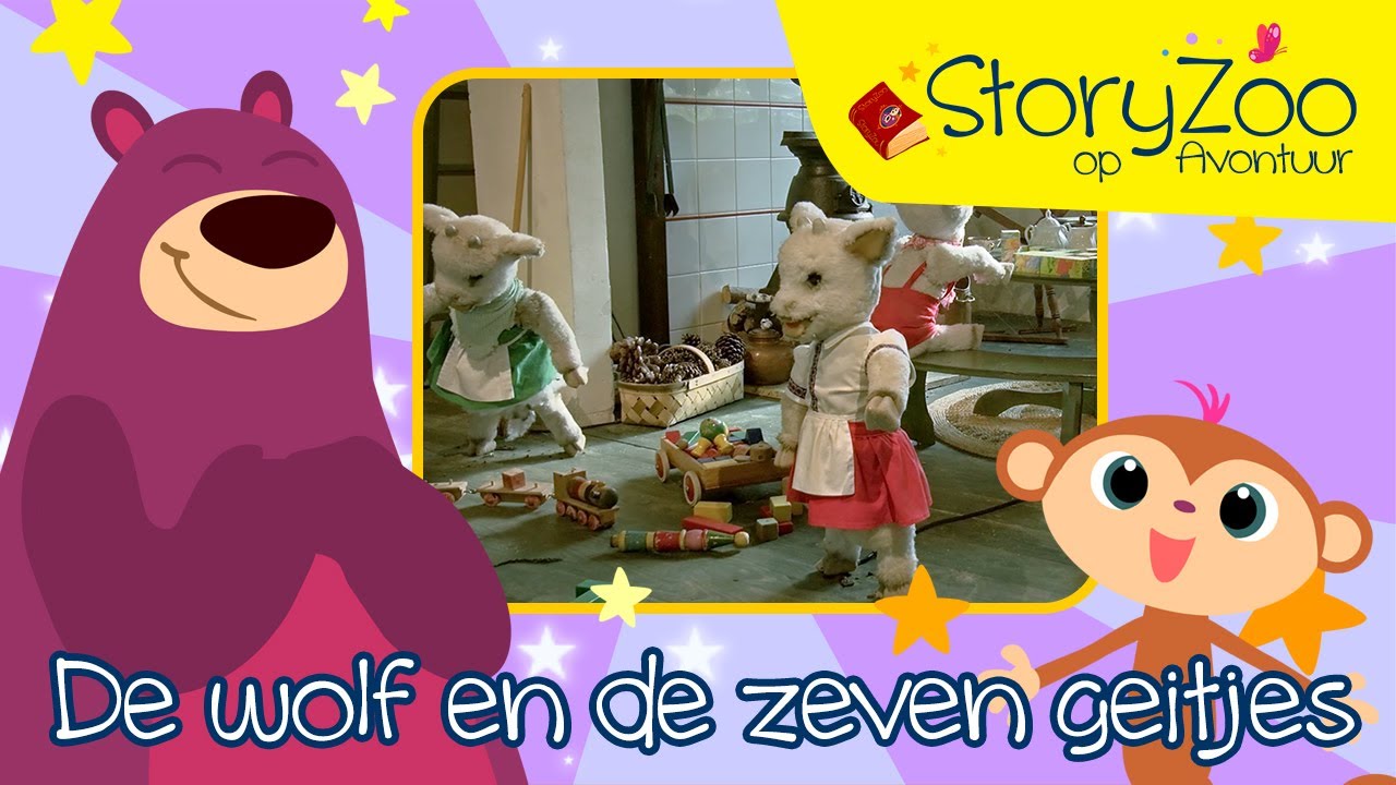 StoryZoo Sprookjes Luisterboek - De Wolf en de Zeven Geitjes 🐺🐐