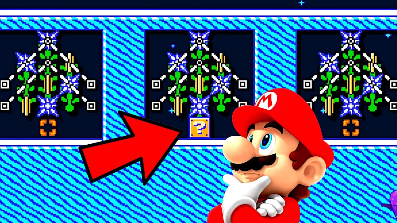Super Mario Maker 2 🔧 X-Mas Spot the Difference 🔧 Lionaris