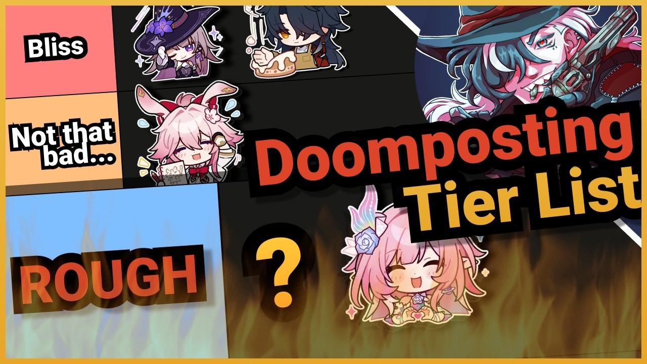 Doomposting Tier List! | Ranking Units on How Rough Their Doomposting Was | Honkai Star Rail 4.4