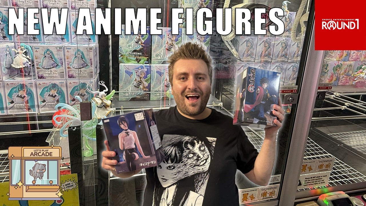 Играем в UFO Catchers в первом раунде за новые аниме-фигурки.