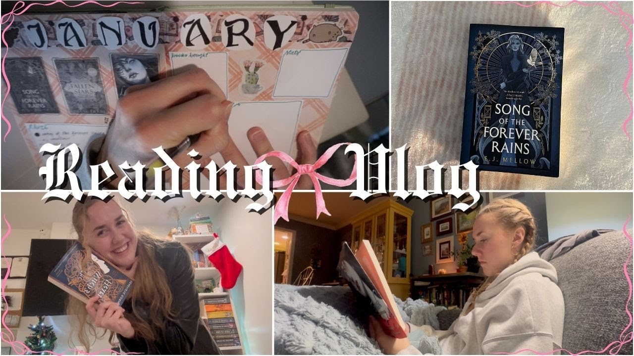 Weekly Reading Vlog 🎀📚 First reads of the new year!